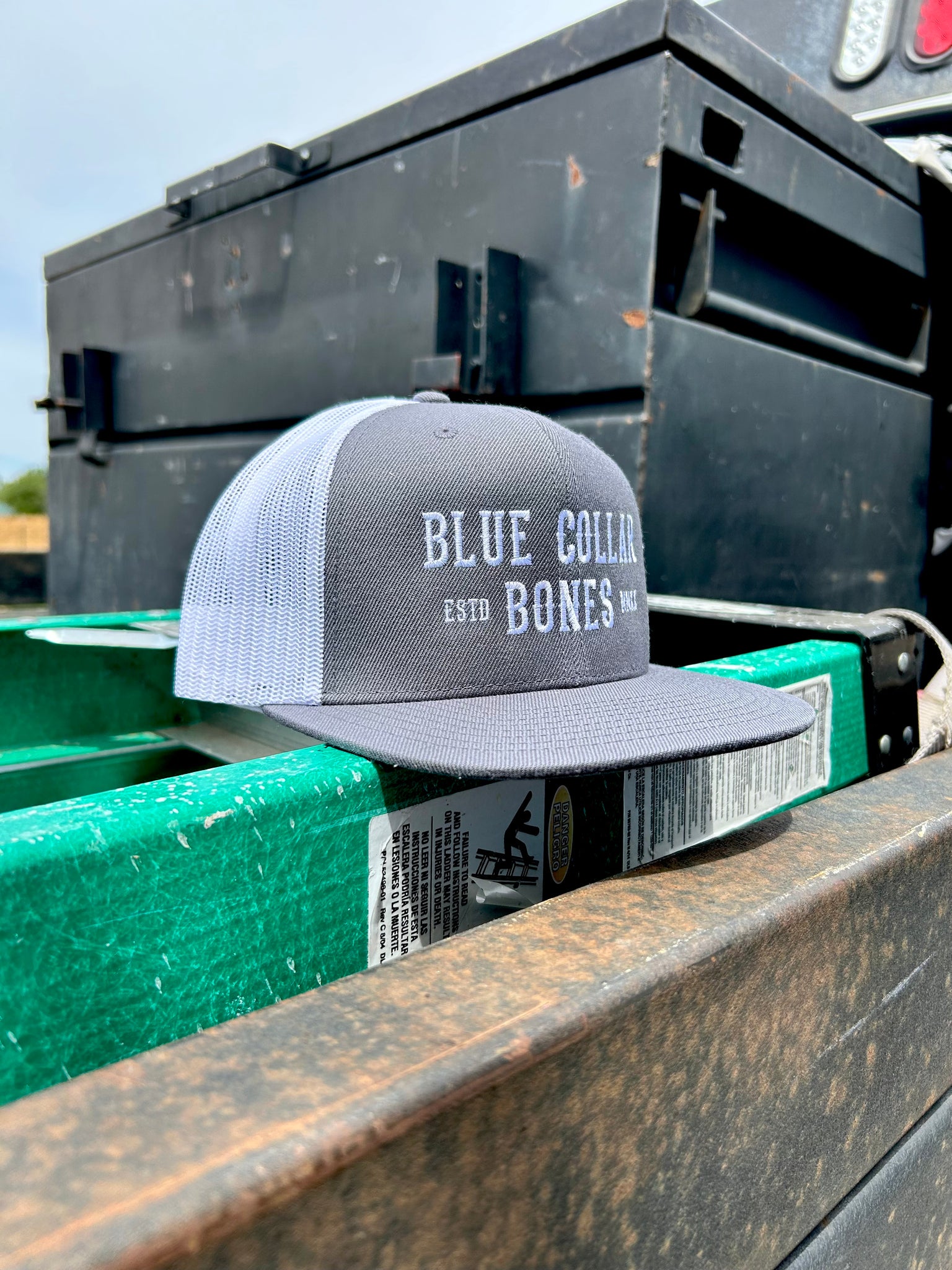 Blue Collar Bones Hat (MULTIPLE COLORS)
