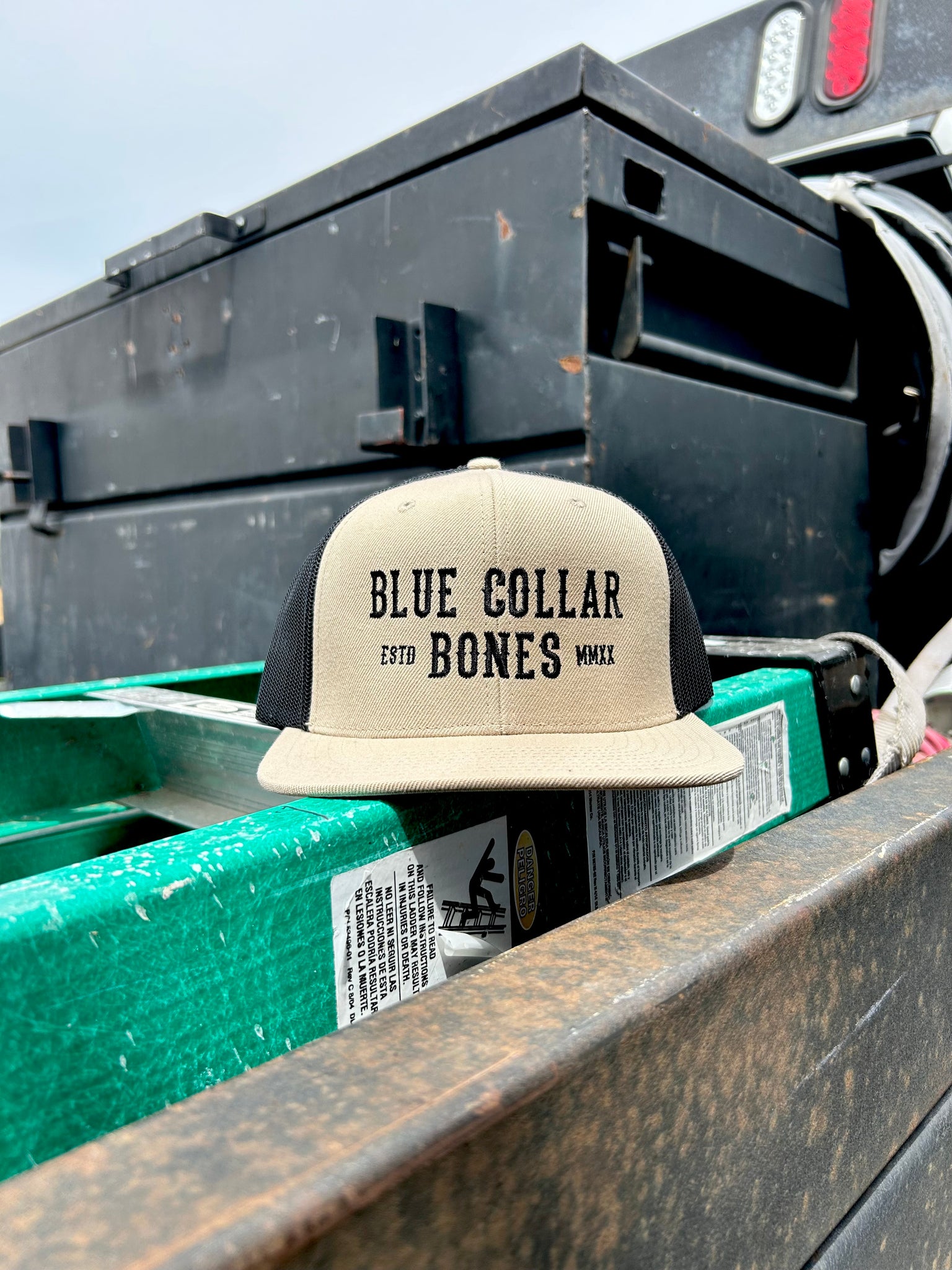 Blue Collar Bones Hat (MULTIPLE COLORS)