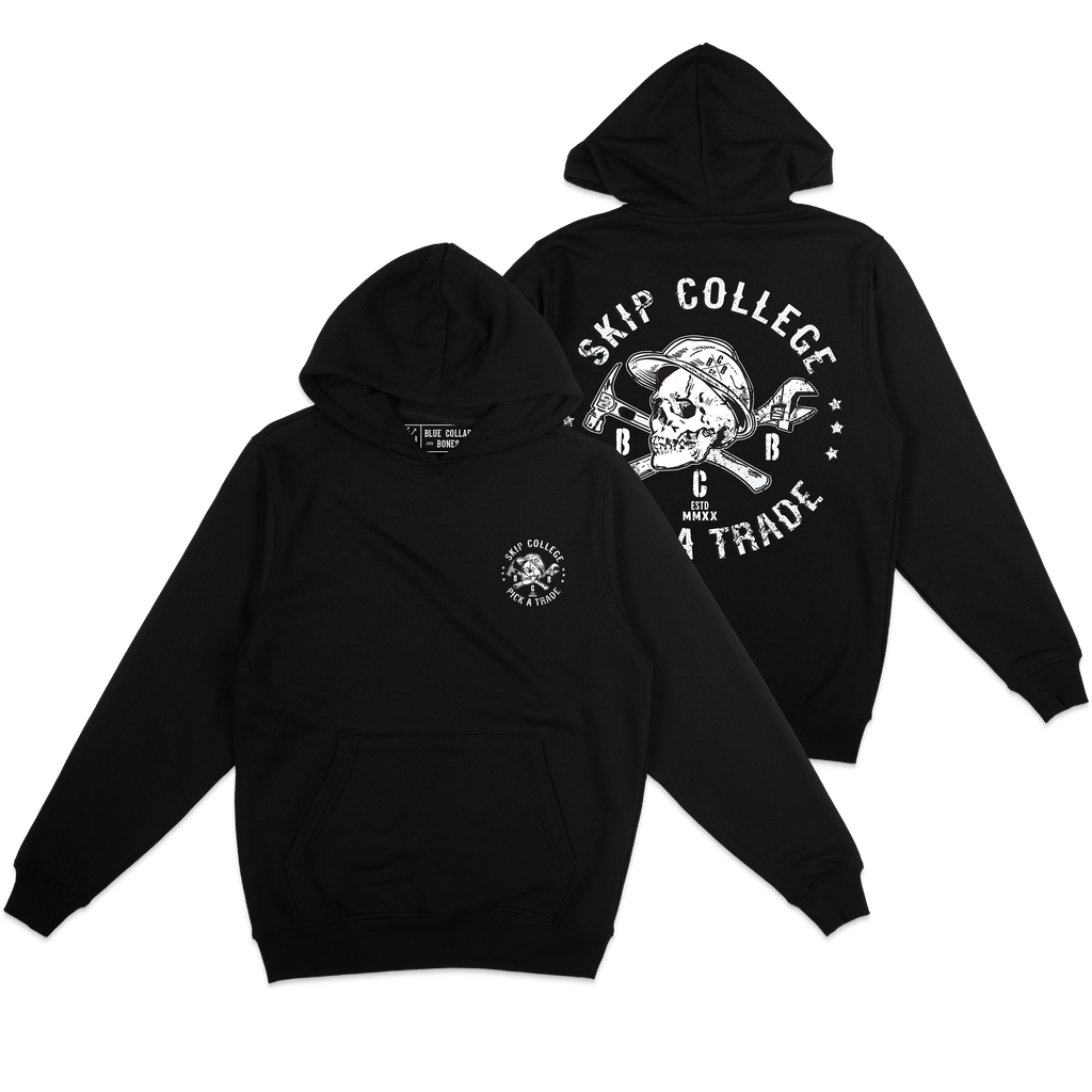 Skull / Black Hoodie